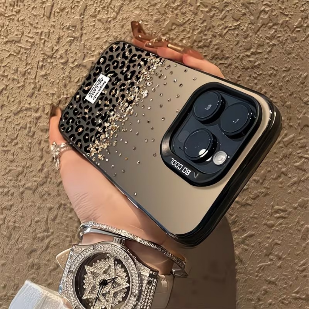 Phone Cases Leopard Print - Cover per iPhone con Finitura Opaca