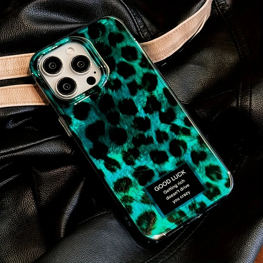 Phone Cases Leopard Print - Custodia per telefono con stampa leopardata