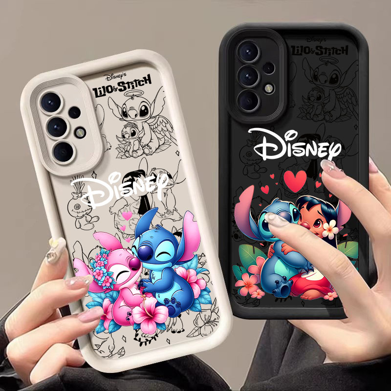 Phone Cases A14 Samsung - Custodia in silicone Angel And Stitch