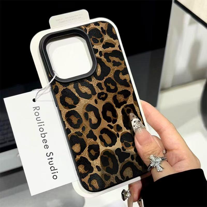 Phone Cases Leopard Print - Per Xiaomi Poco M6 Pro 4G
