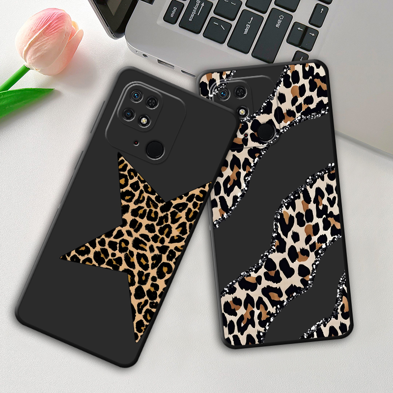 Phone Cases Leopard Print - Custodia per telefono Leopard Print Star