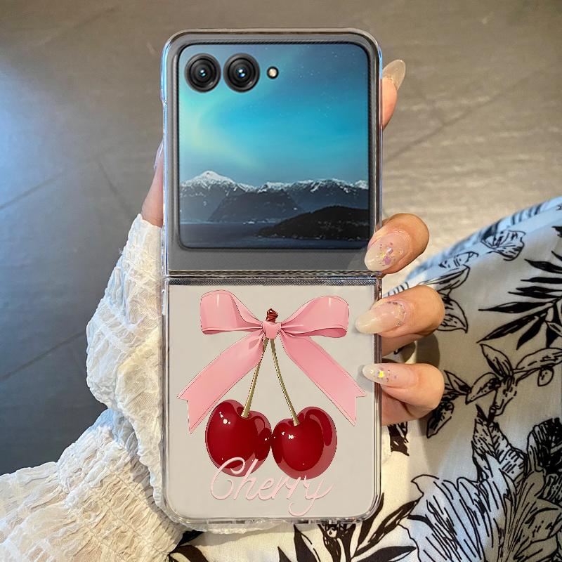 Phone Cases Motorola - Cover per Telefono con Stampa Fiocco