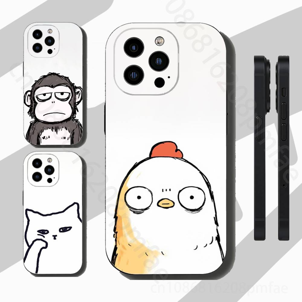 Phone Cases Ugly - Custodia per telefono serie Animali Carini