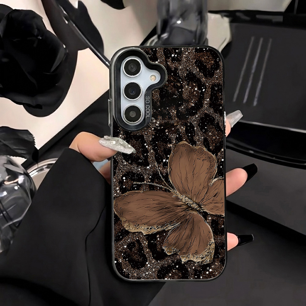 Phone Cases A14 Samsung - Cover Rigida IMD Leopard per Samsung