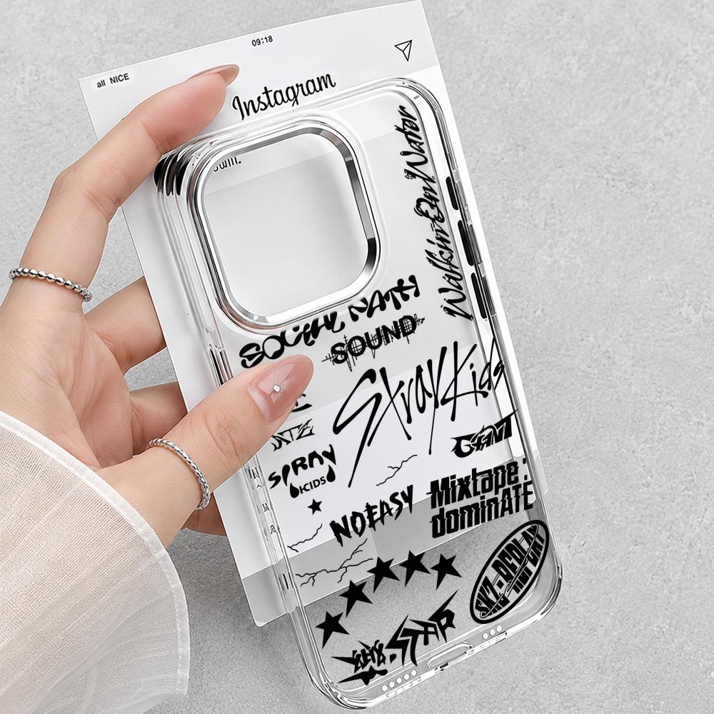 Phone Cases Otterbox - Cover Morbida Trasparente Kpop S-Stray K-Kids