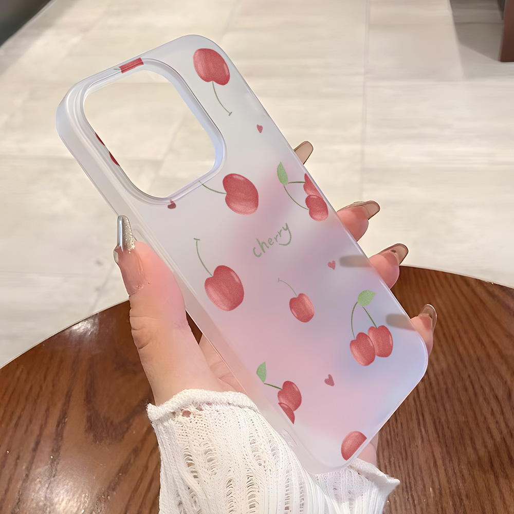 Phone Cases Iphone - Custodia per telefono Cherry opaca per