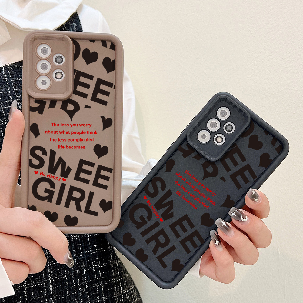 Phone Cases A14 Samsung - Cover in Silicone Creativa a Cuore