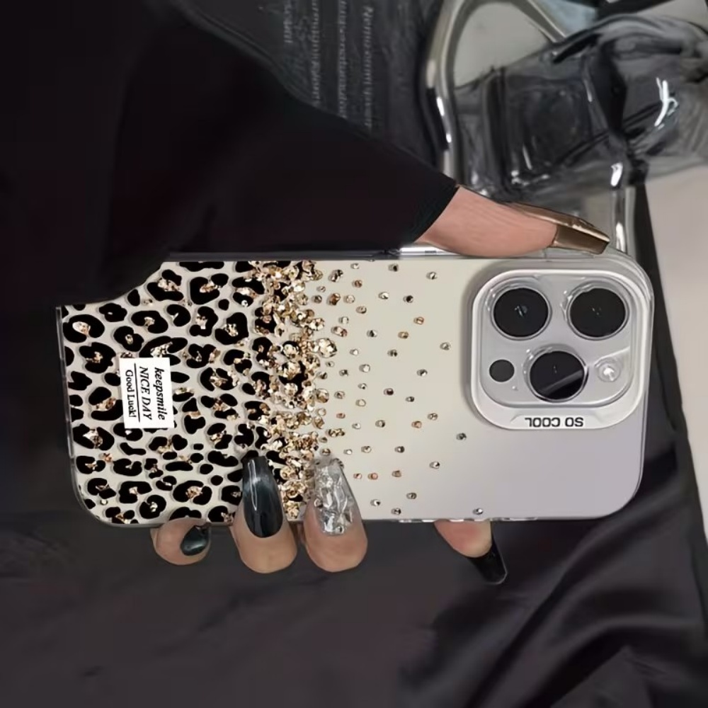 Cover per iPhone con Finitura  - Phone Cases Leopard Print recensione e prezzo
