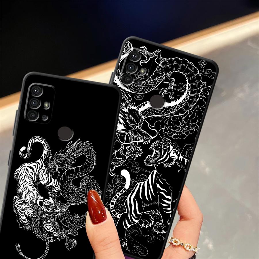 Custodia Dragon Tiger Sketch p - Phone Cases Motorola recensione e prezzo