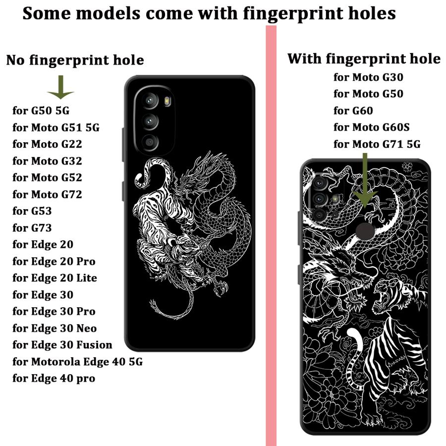 Custodia Dragon Tiger Sketch p - Phone Cases Motorola recensione e prezzo