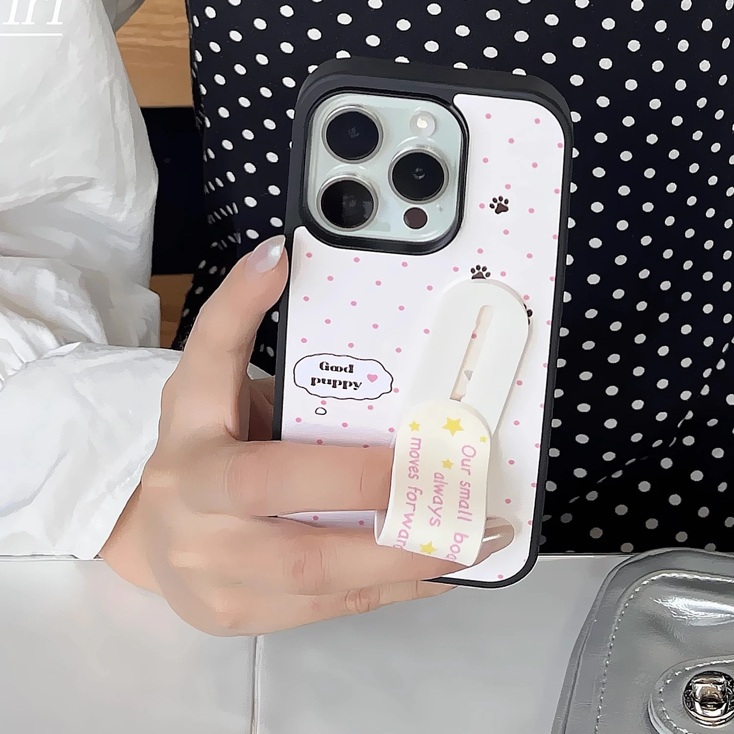INS Pink Wave Point Good Puppy - Phone Cases With Stand recensione e prezzo